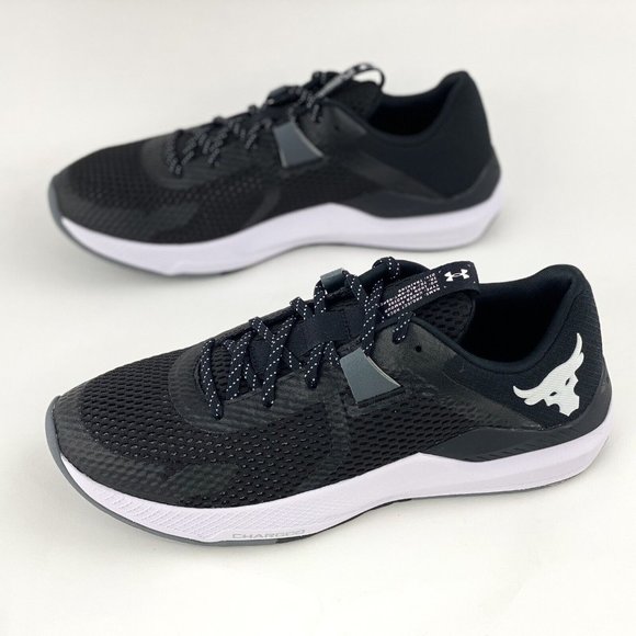 NEW Project Rock BSR 2 Black White Men's Sneakers Shoes Training - Picture 3 of 12